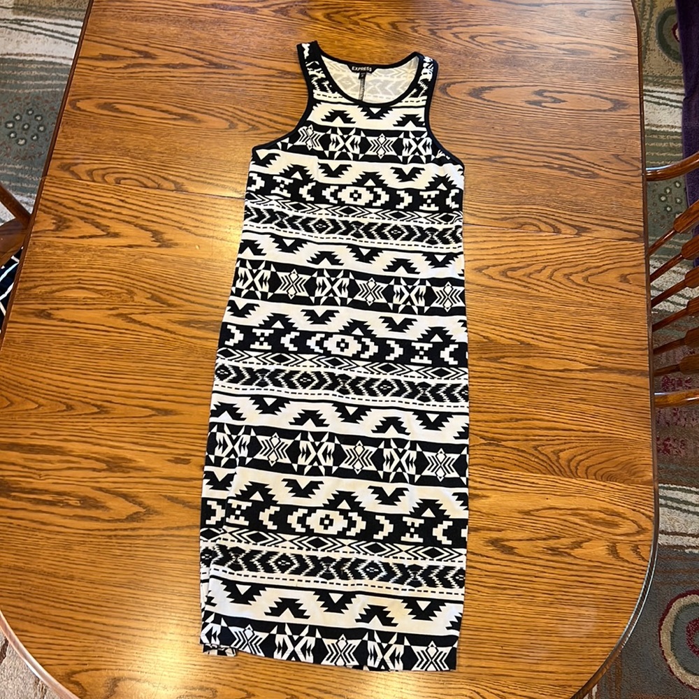 Express bodycon midi dress